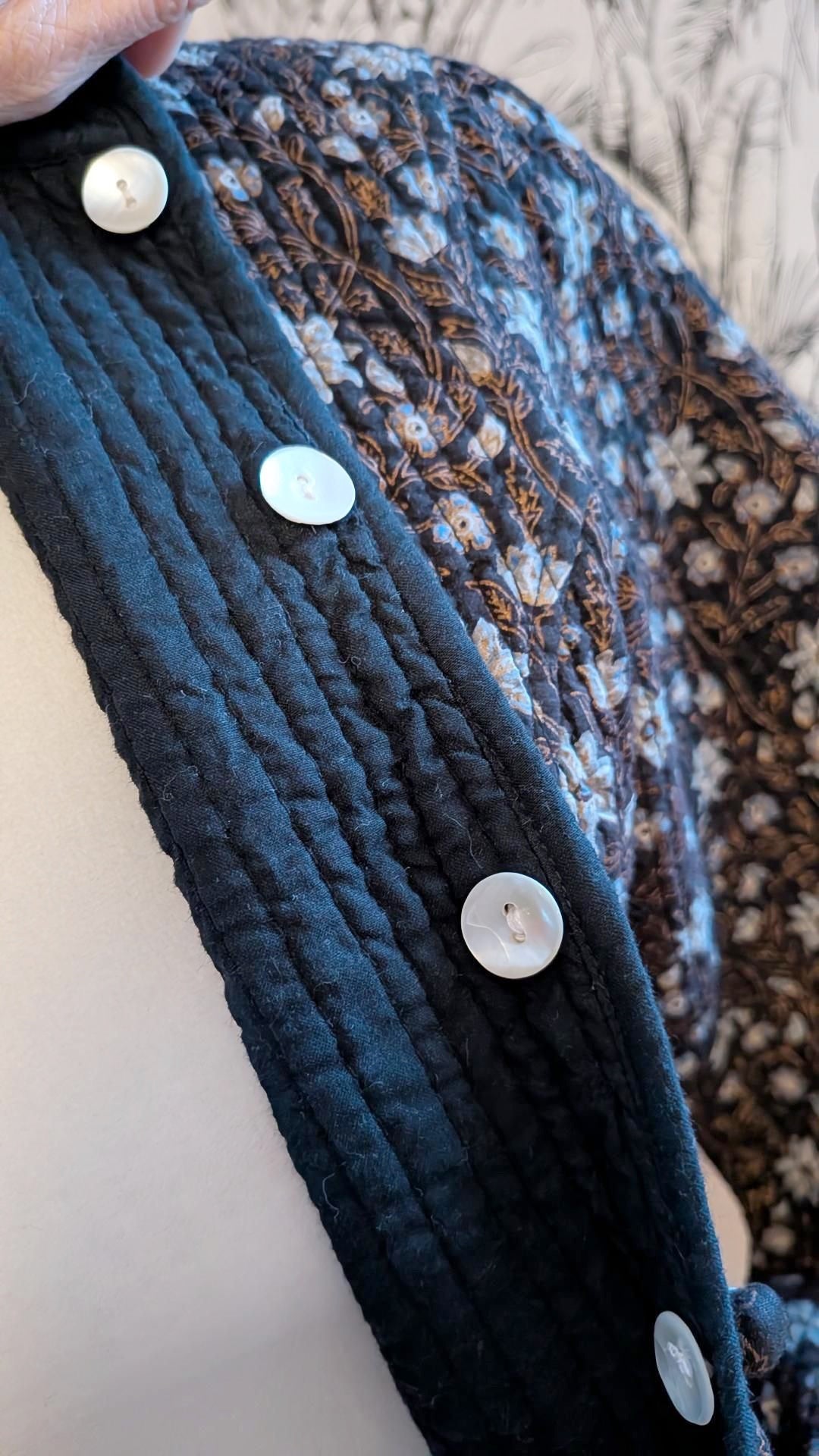 Veste réversible matelassée kimono - Boutique indépendante - 36/38