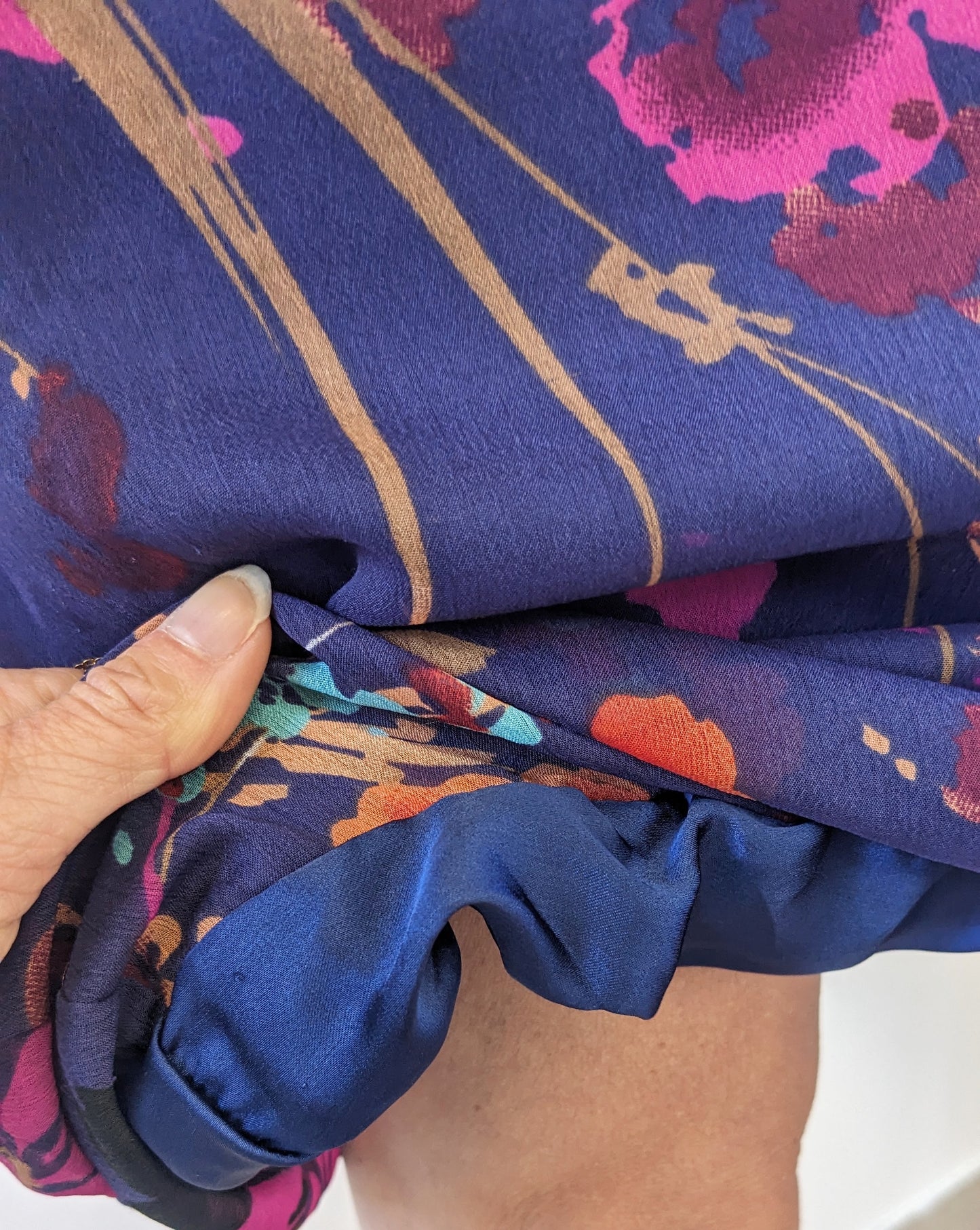Robe fleurie violet - Kiabi - 42/44