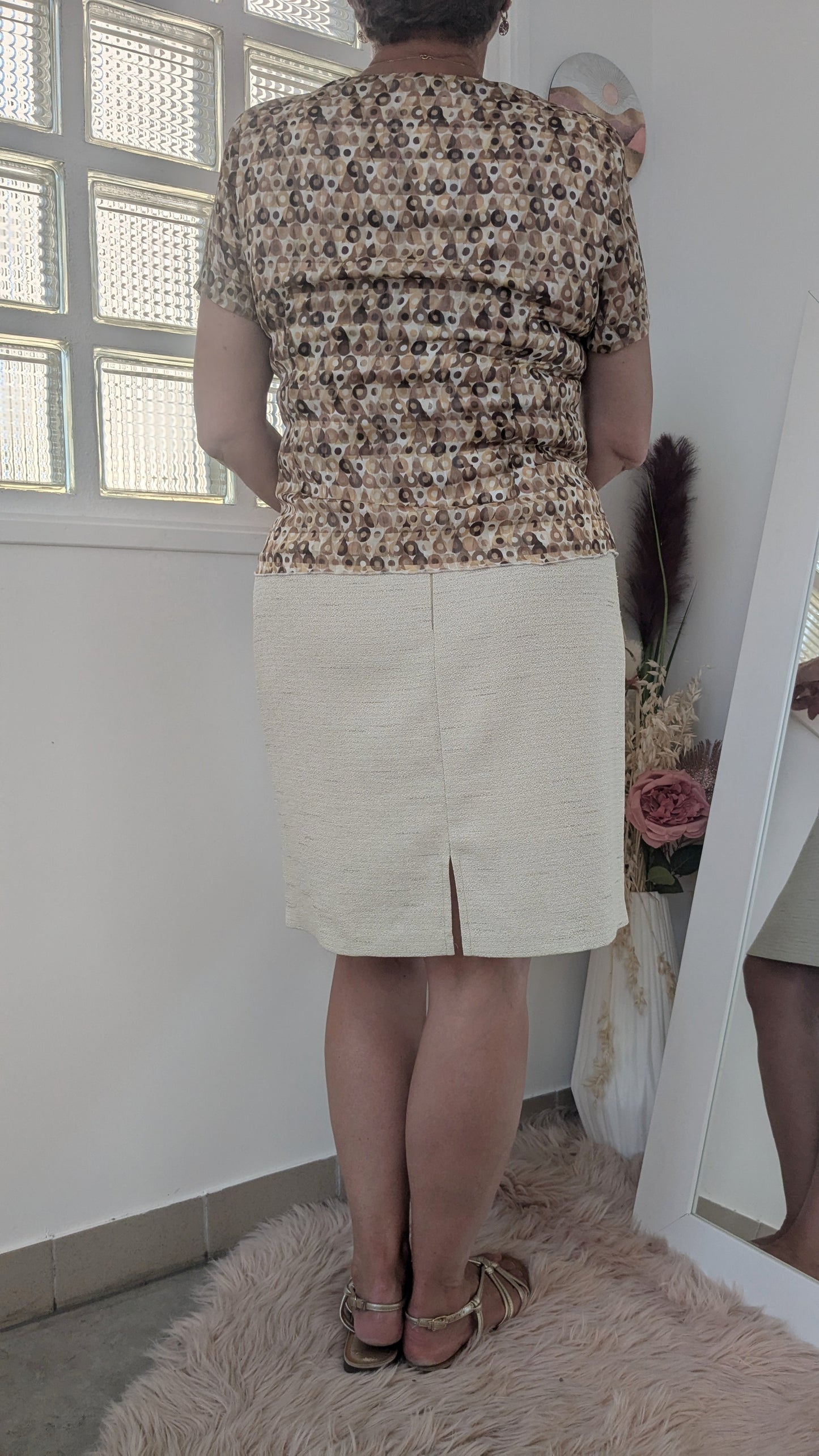 Blouse graphique chic - Costura- 42