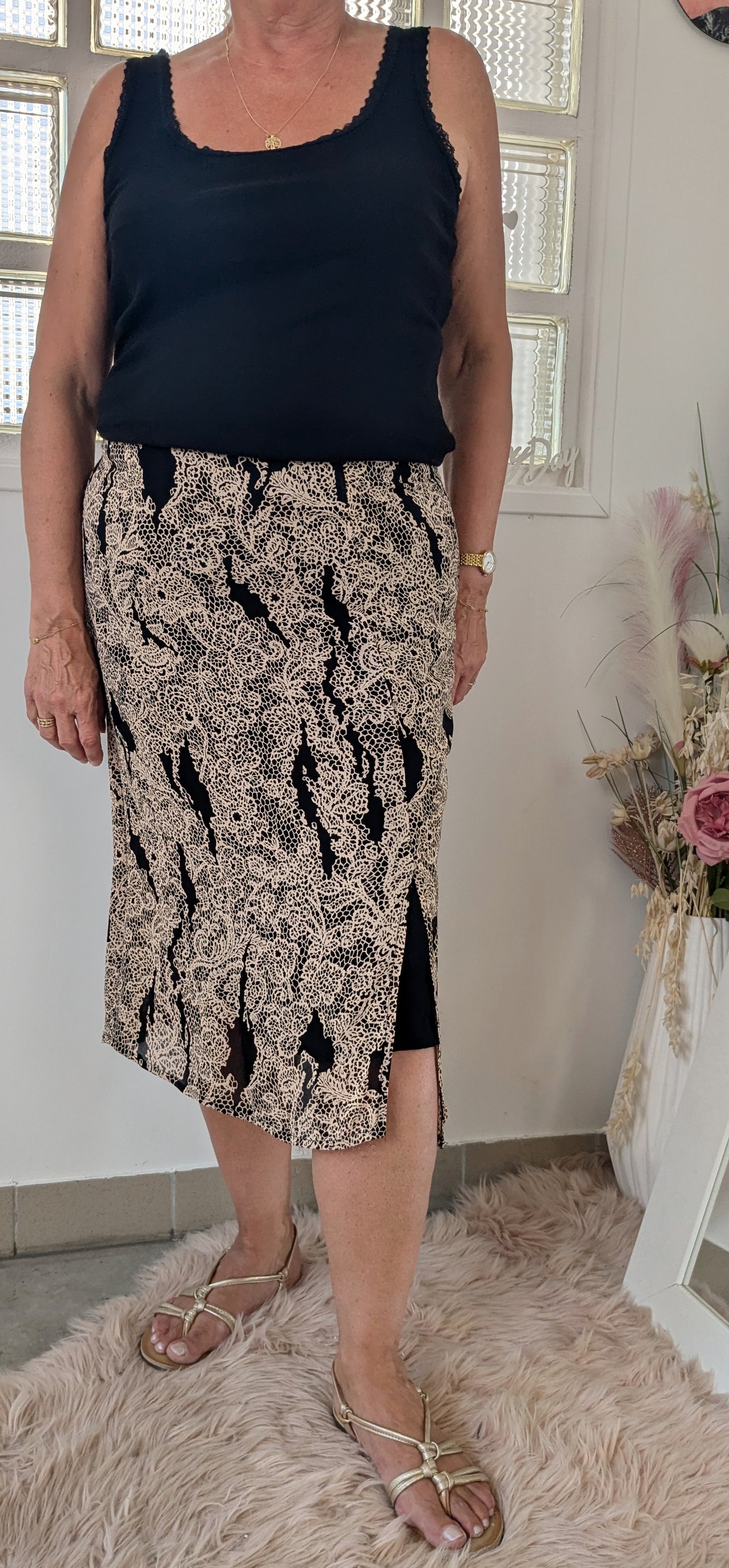 Jupe midi chic - Affinités - 44