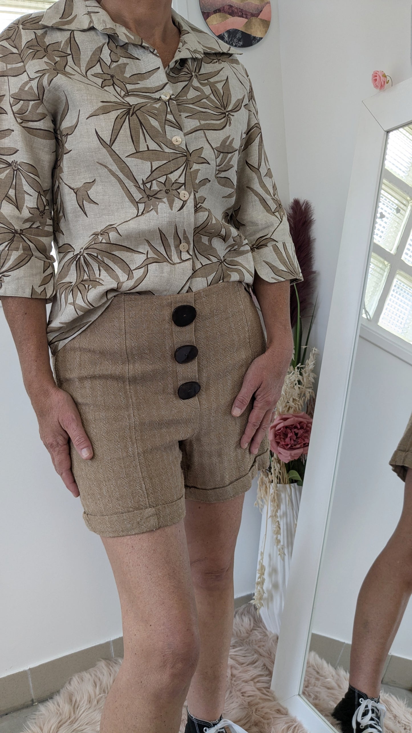 Veste sur chemise lin - Affinités - 38