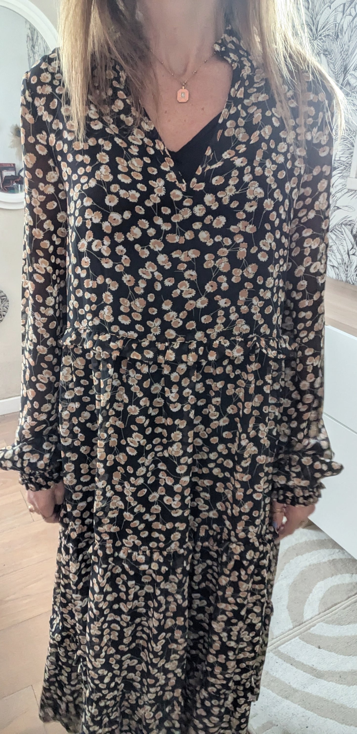 Robe longue bohème - YAS - 34/36