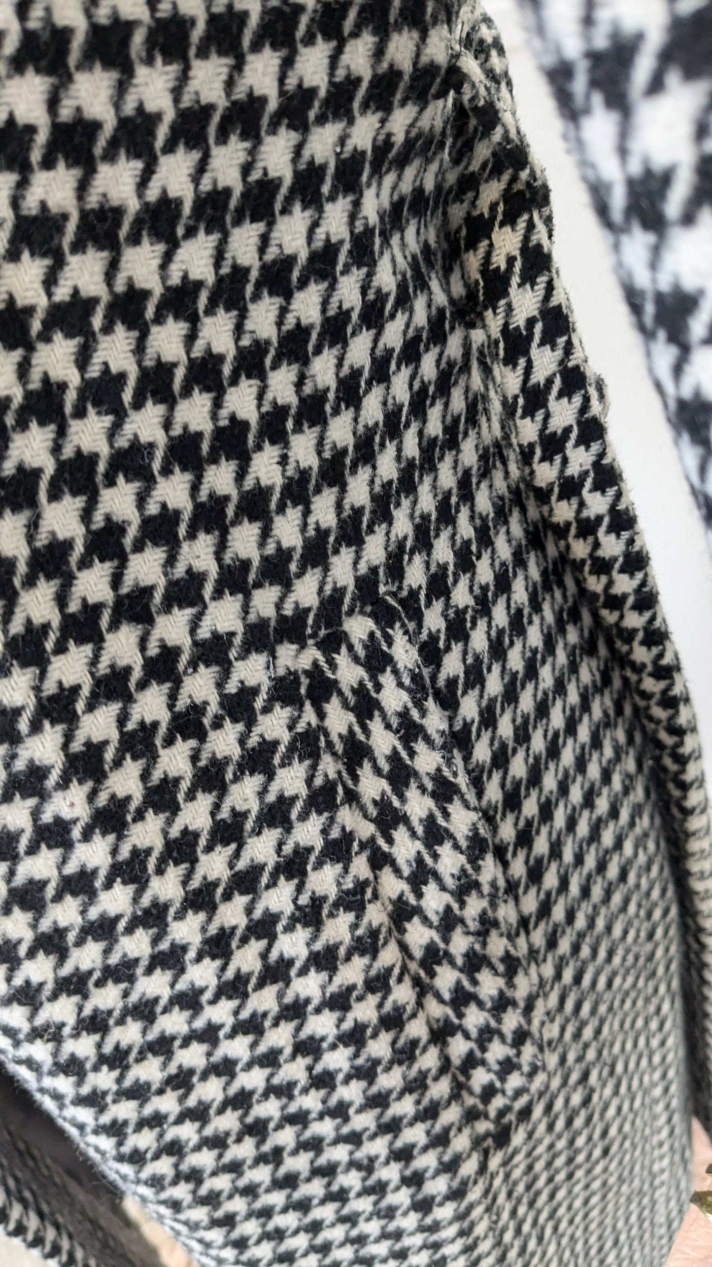 Manteau long pied de coq - Primark - 36