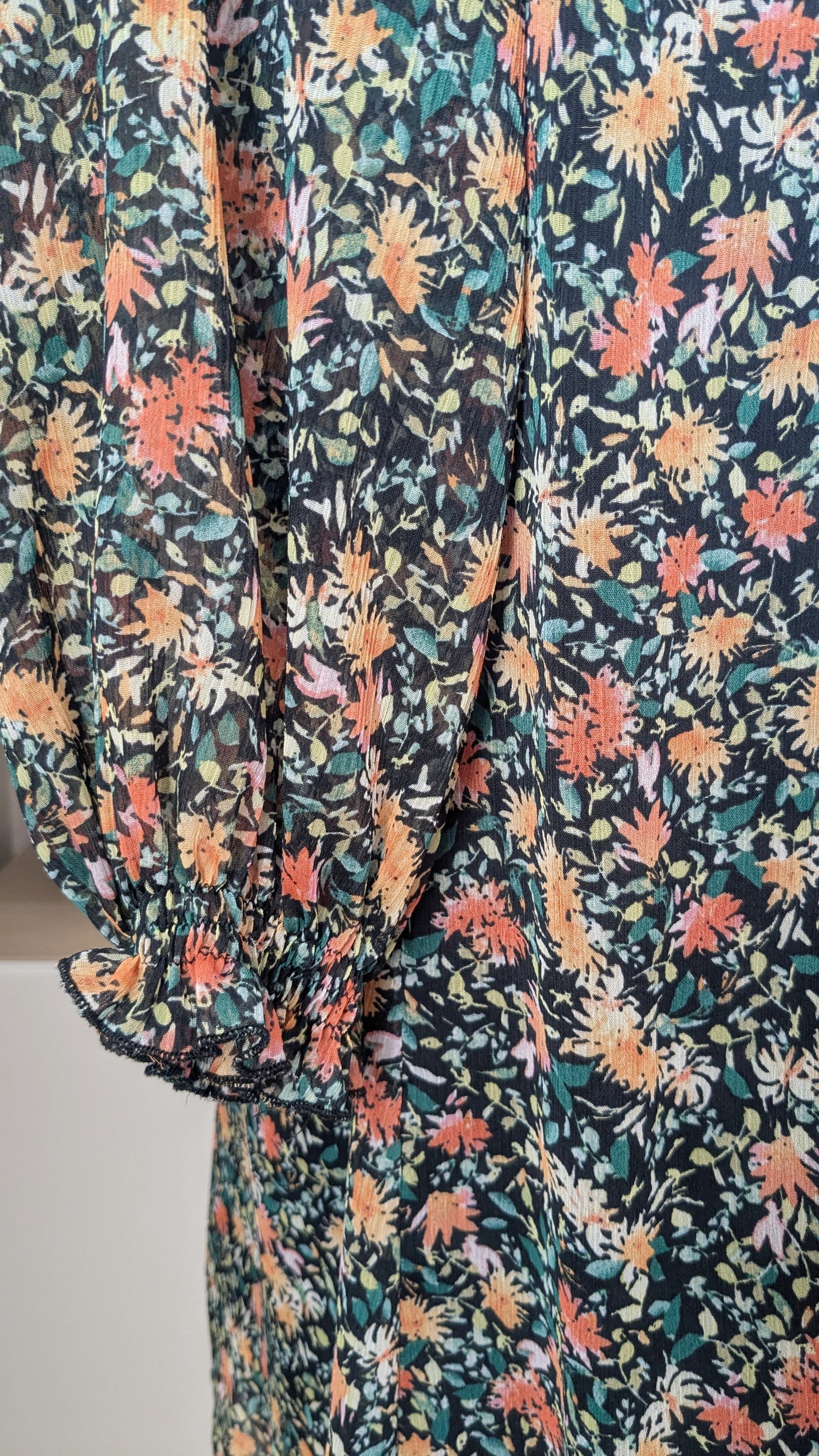 Robe bohème fleurie - Zara - 40