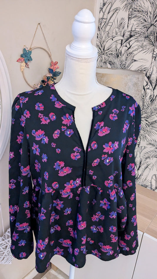 Blouse romantique fleurie - Morgan - 42/44
