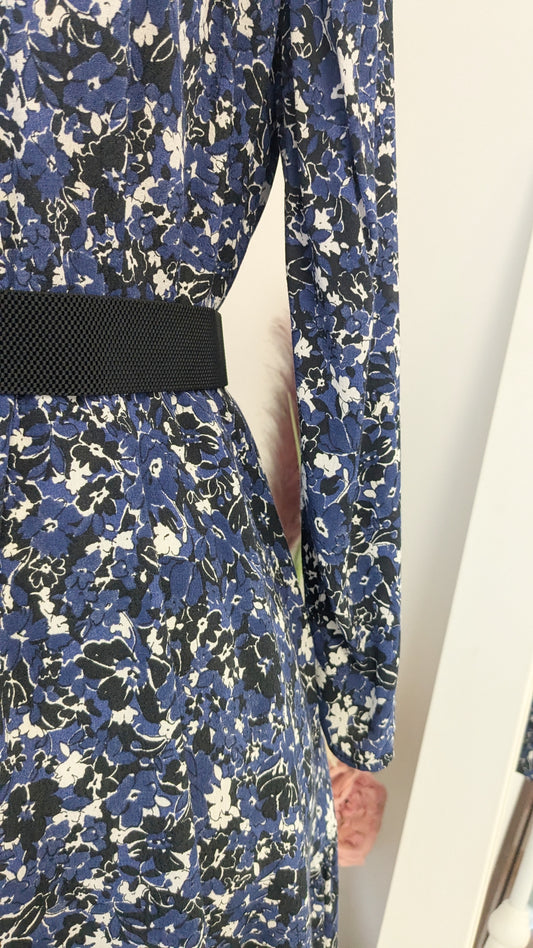 Robe bleu bohème - Zara - 34