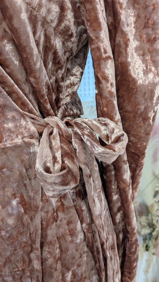 Robe velours rose poudré - Rut Circle - 40