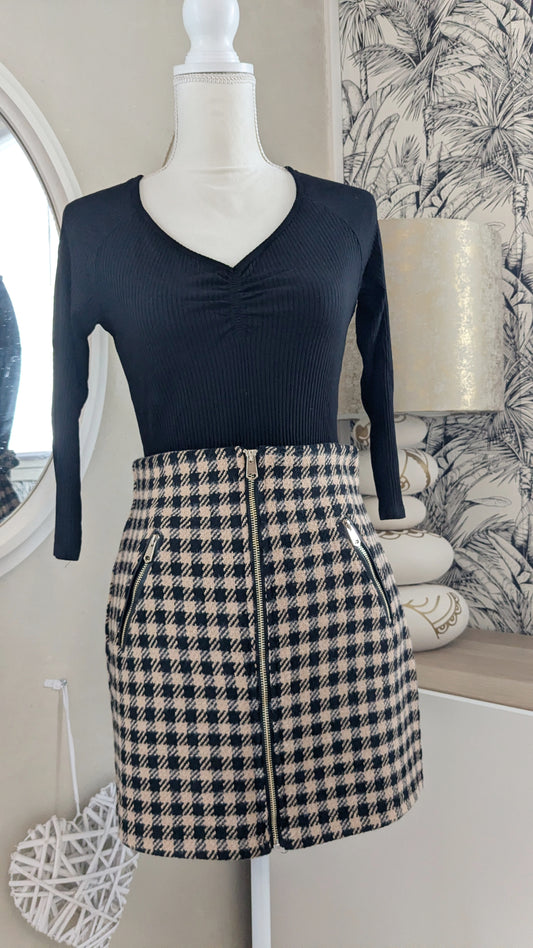 Jupe courte hiver - Amisu - 38