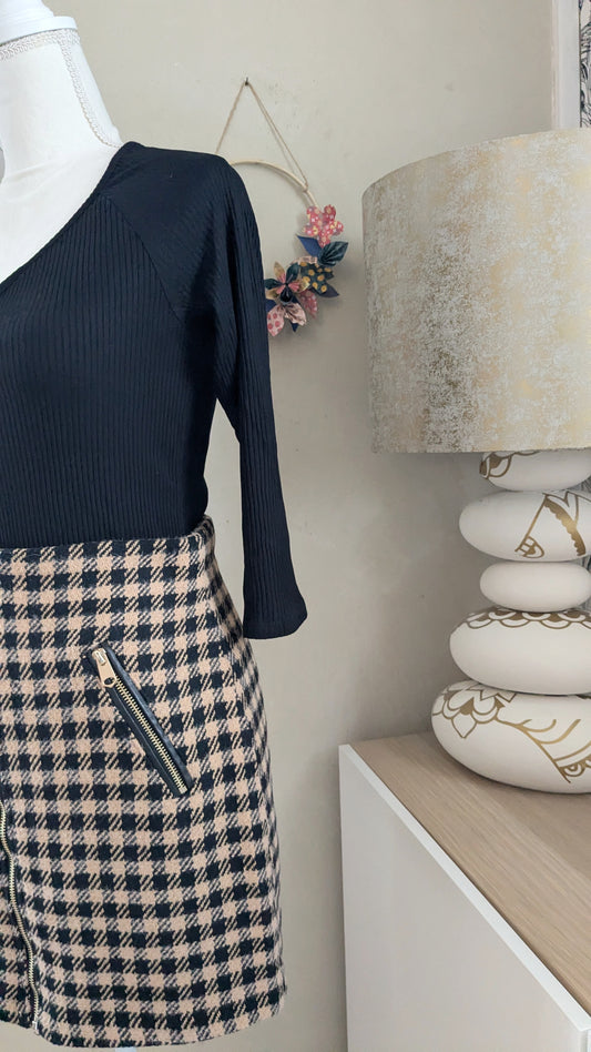 Jupe courte hiver - Amisu - 38