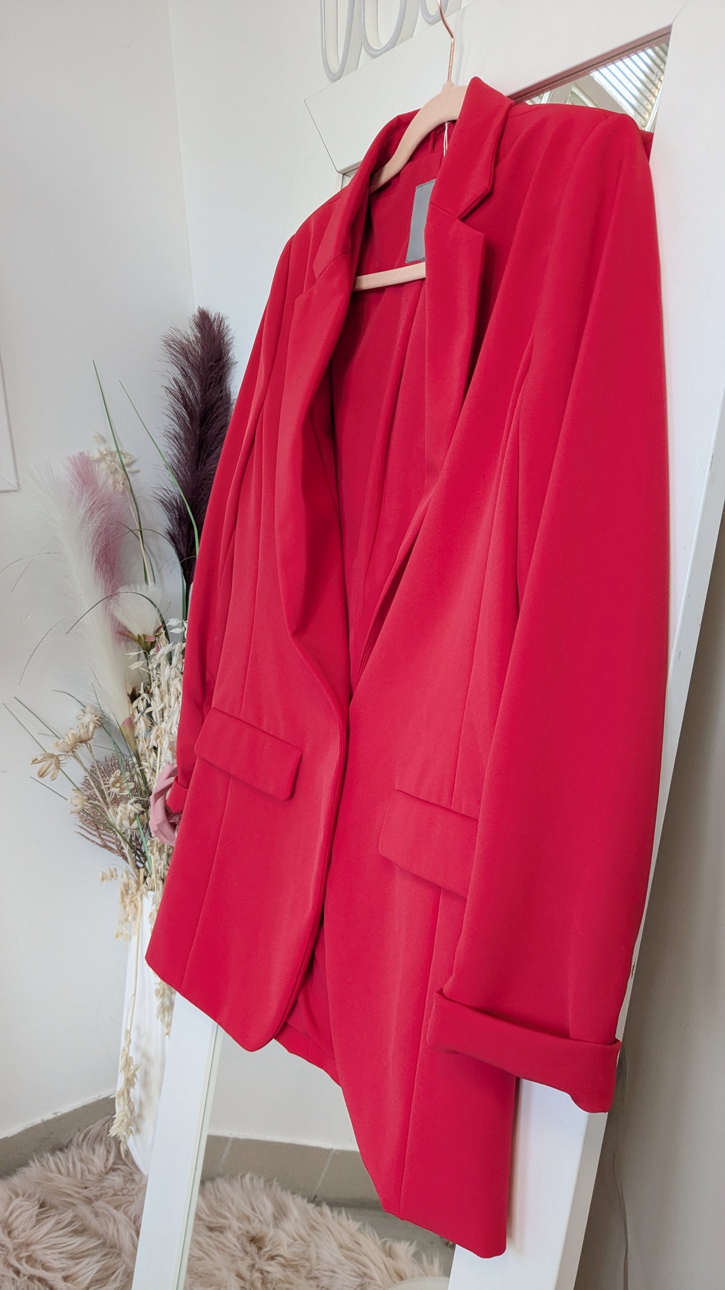 Blazer souple rouge corail - Jbc - 38