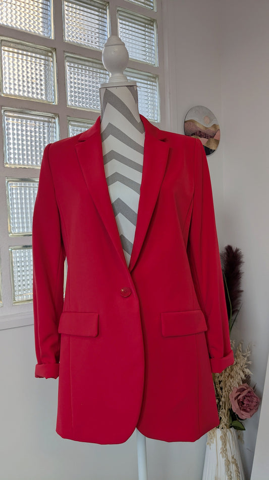 Blazer souple rouge corail - Jbc - 38