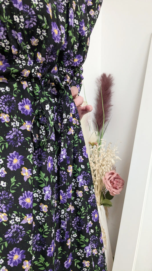 Robe longue midi fleurie - Andy & Lucy - 36