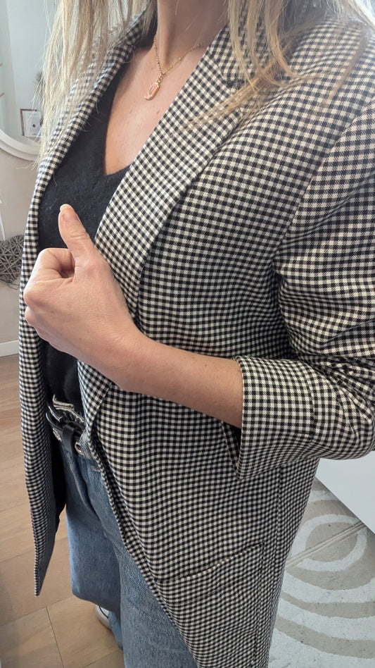 Blazer cool vichy - Pimkie - 34/36