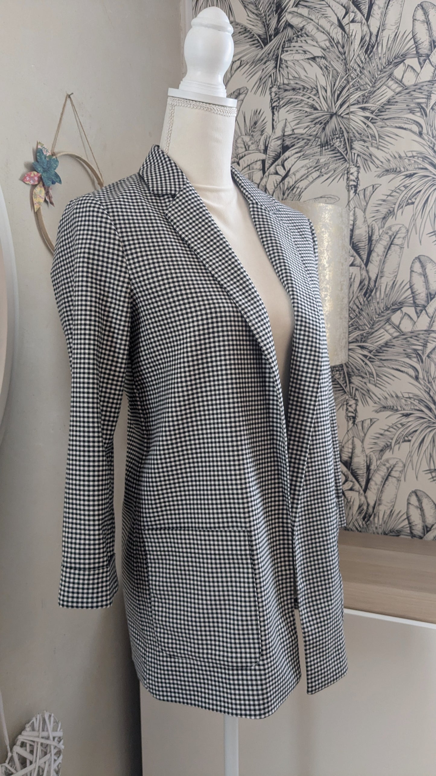 Blazer cool vichy - Pimkie - 34/36
