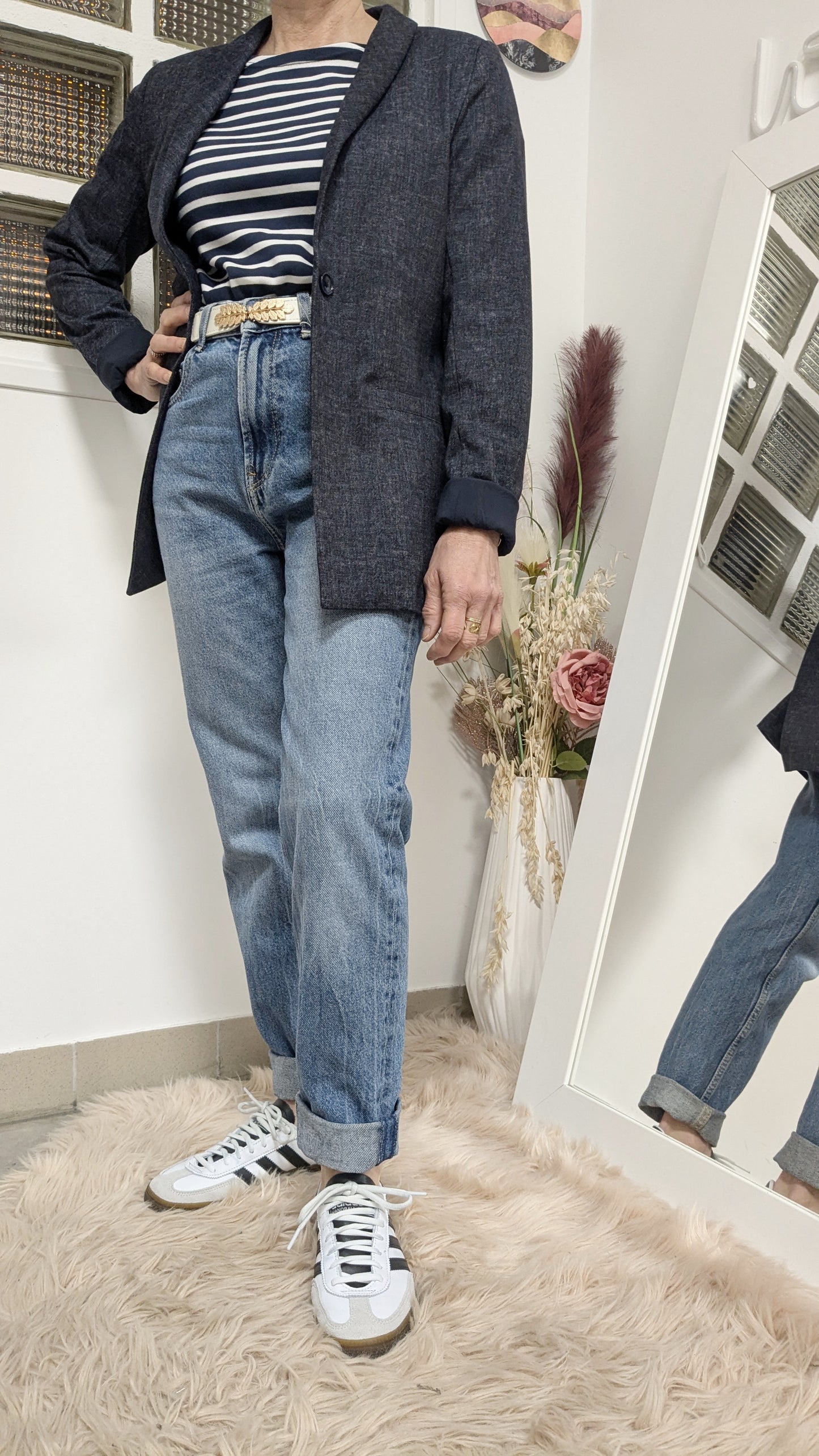 Blazer épais marine - We - 34/36