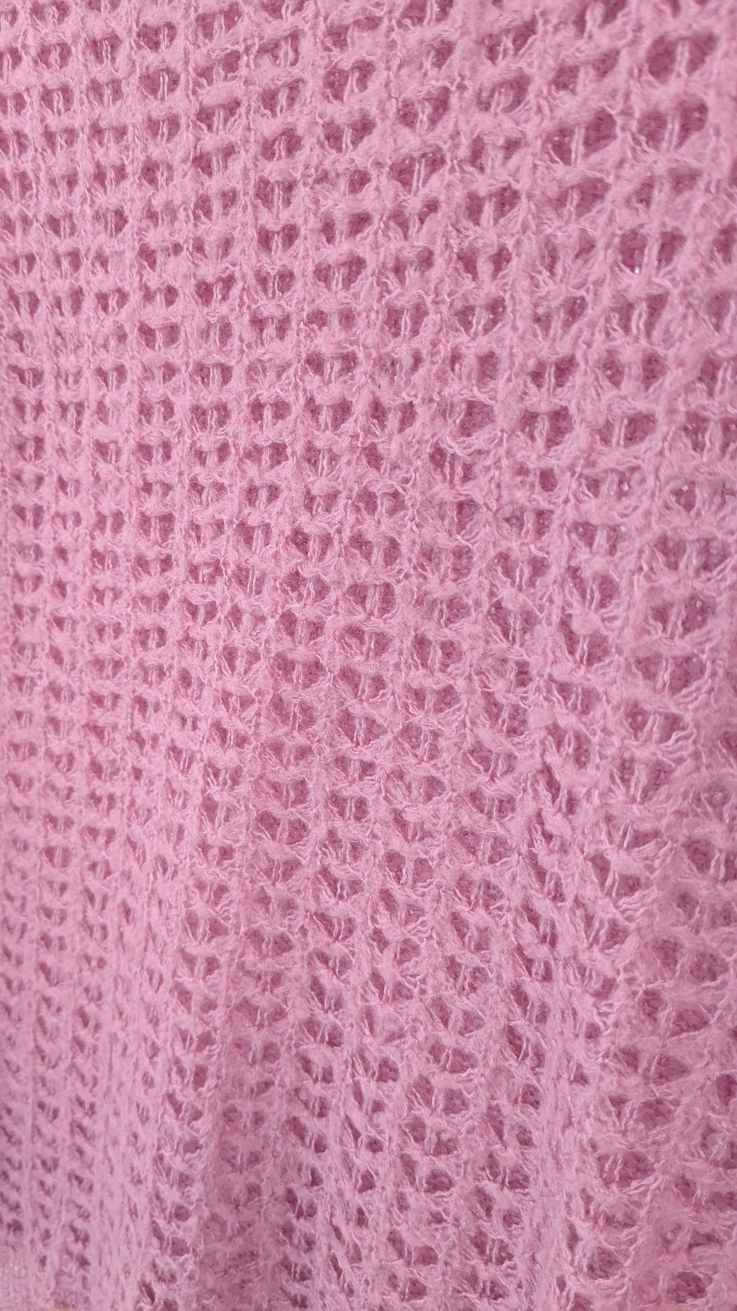 Pull ajouré rose tendre - Boutique indépendante - 34