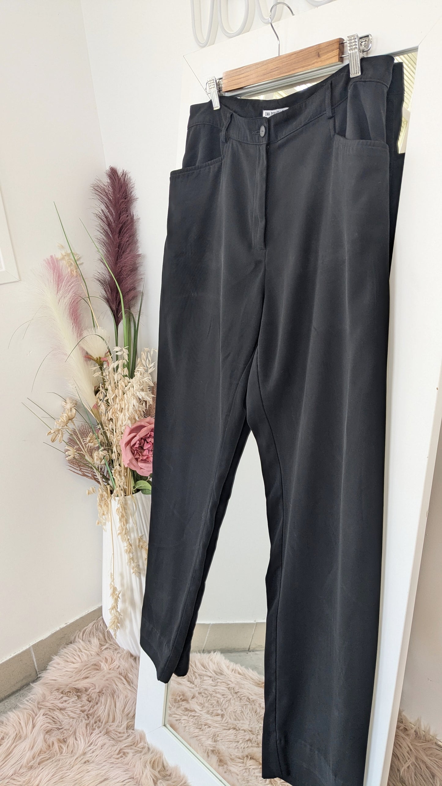Pantalon noir souple - Emma Pernelle - 42/44