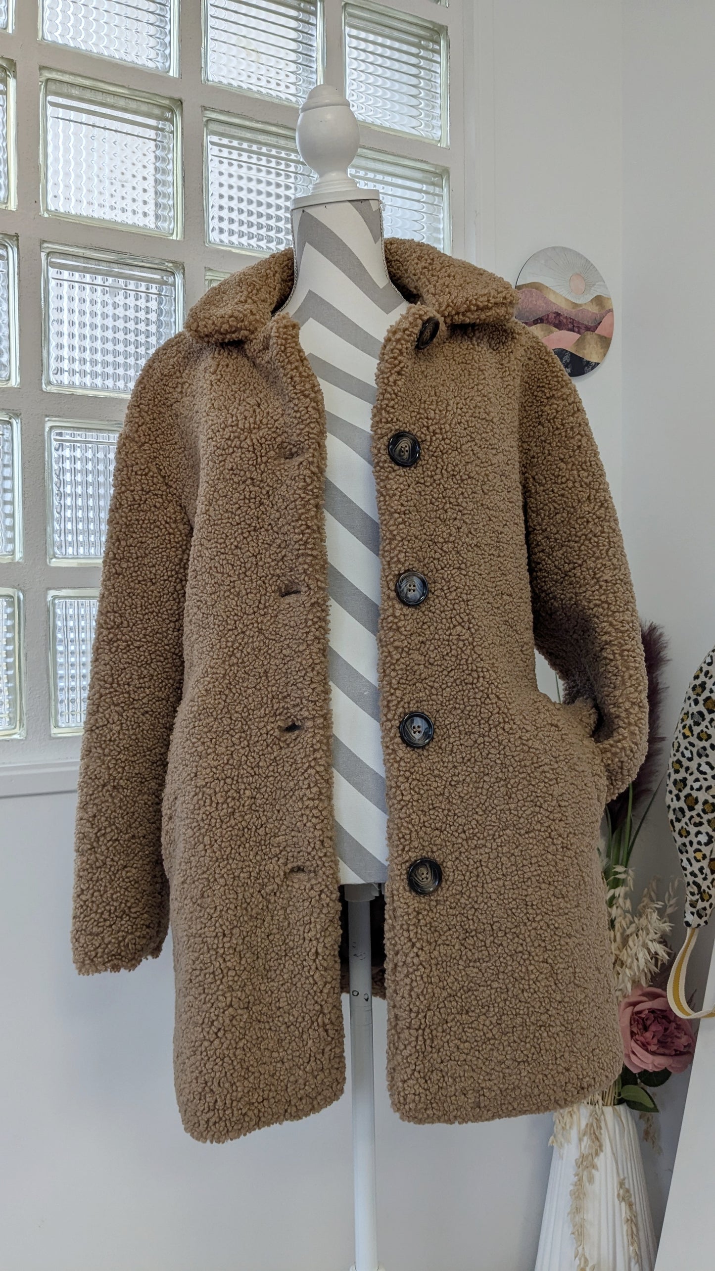 Manteau moumoute bouclette - Bréal - 38