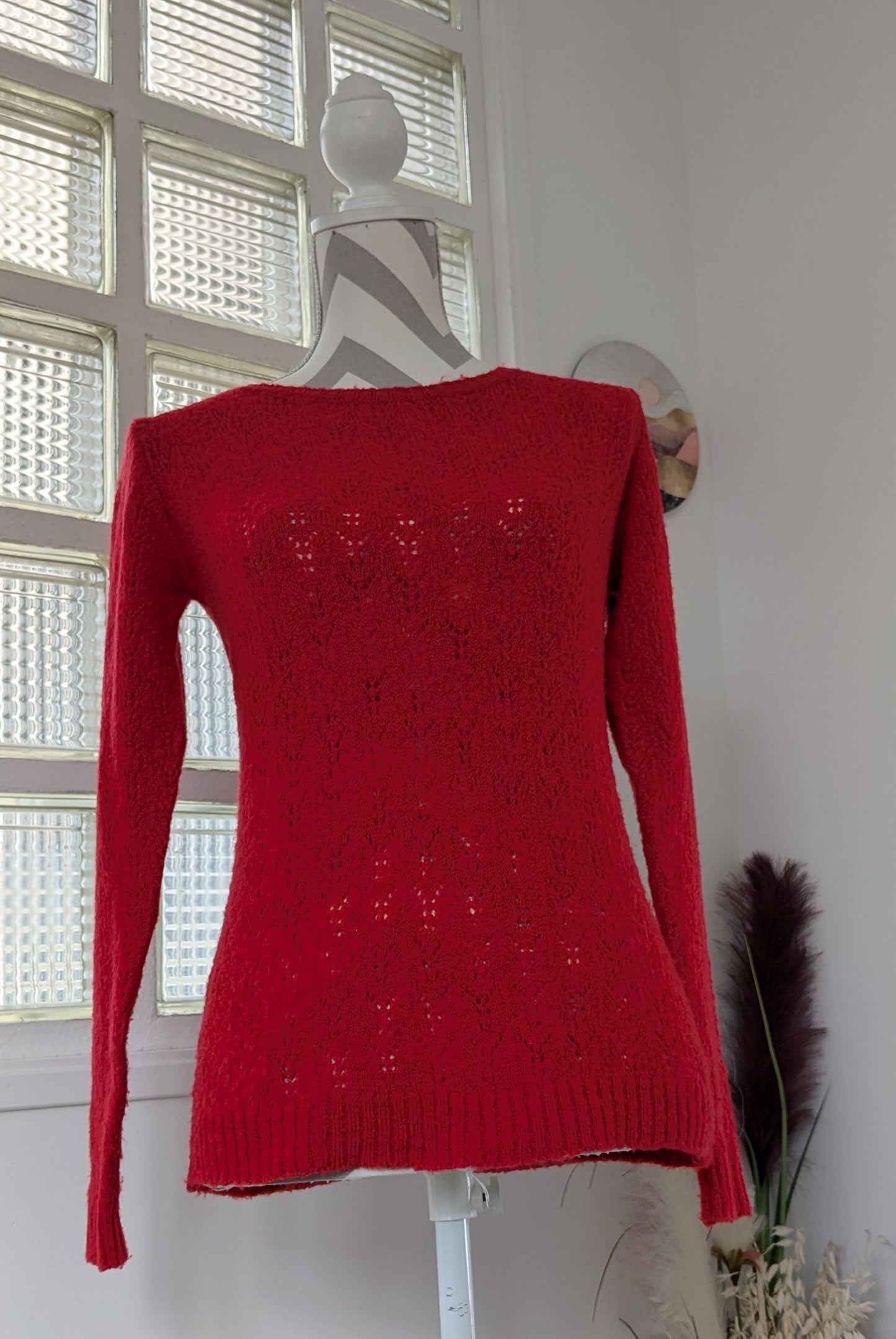 Pull rouge lumineux - Someone - 34/36