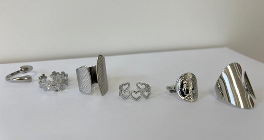 Bijoux Bague martelée réglable - Nude Collection - TU