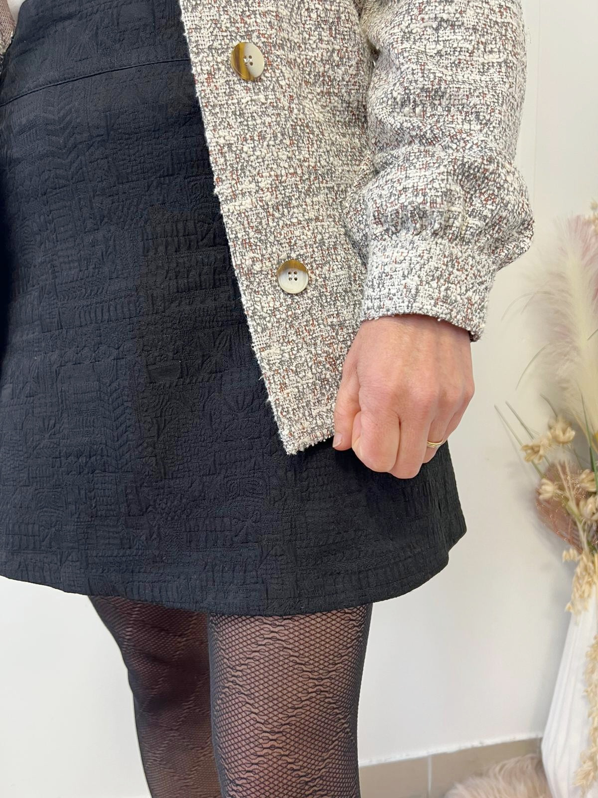 Veste chinée beige - Nafnaf - 36