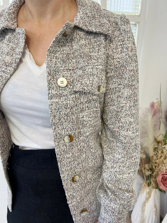 Veste chinée beige - Nafnaf - 36