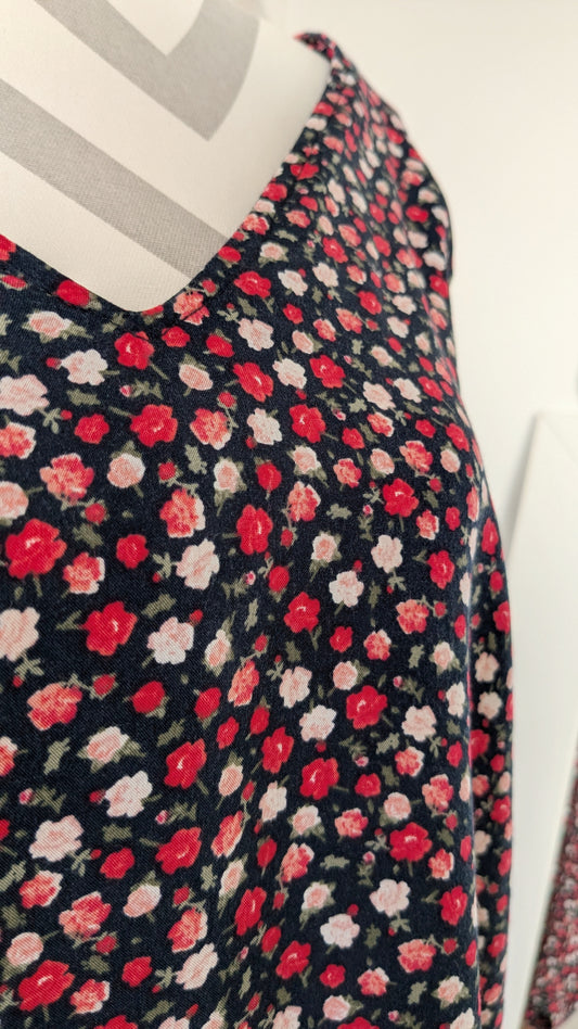 Blouse fleurie colorée - Kiabi - 50