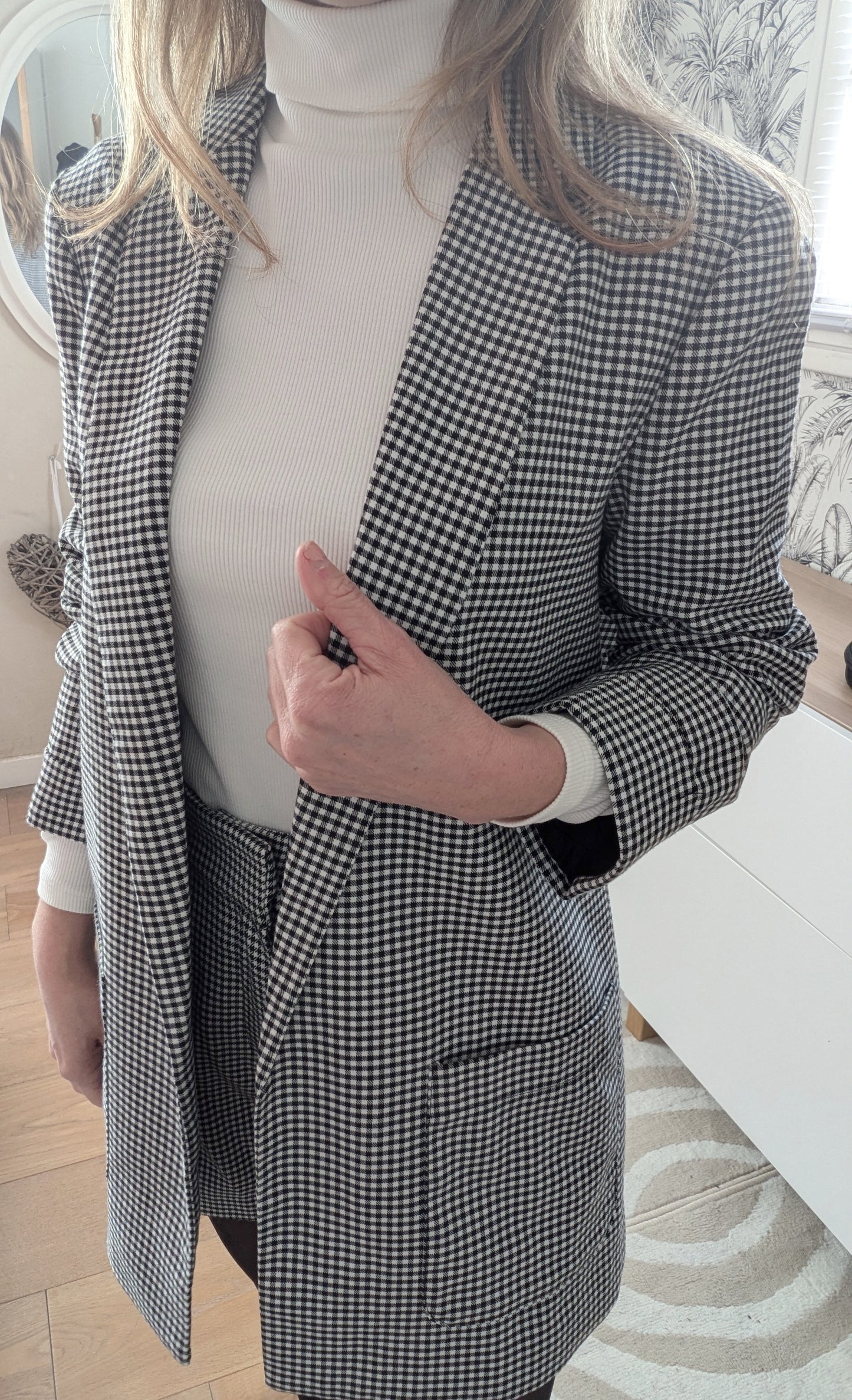 Blazer cool vichy - Pimkie - 34/36