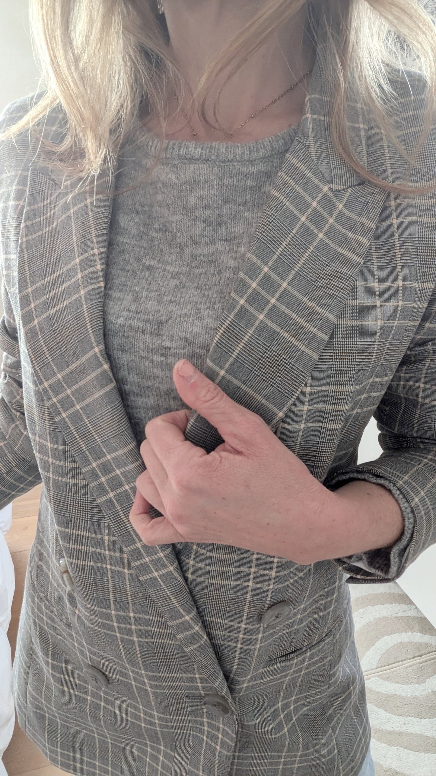 Pull gris romantique - Nafnaf - 34