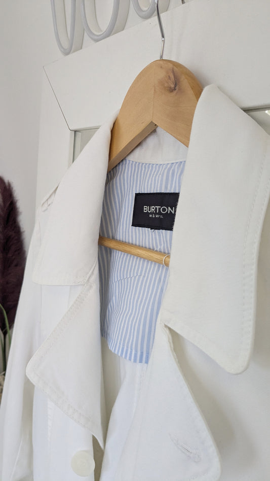 Trench épais blanc - Burton - 40