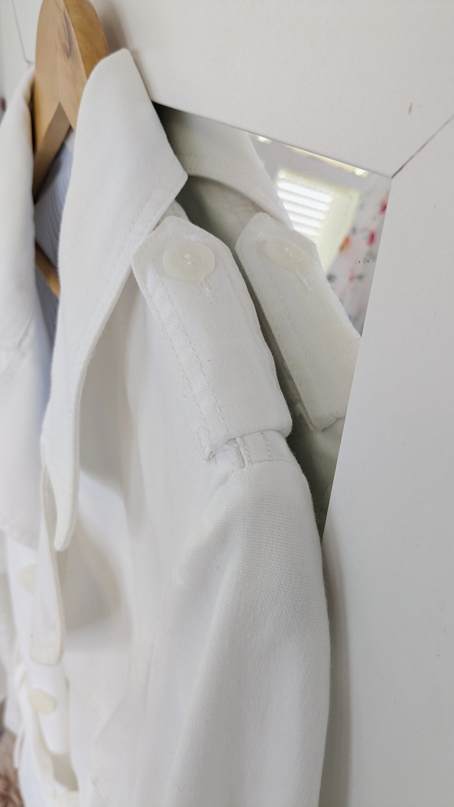 Trench épais blanc - Burton - 40