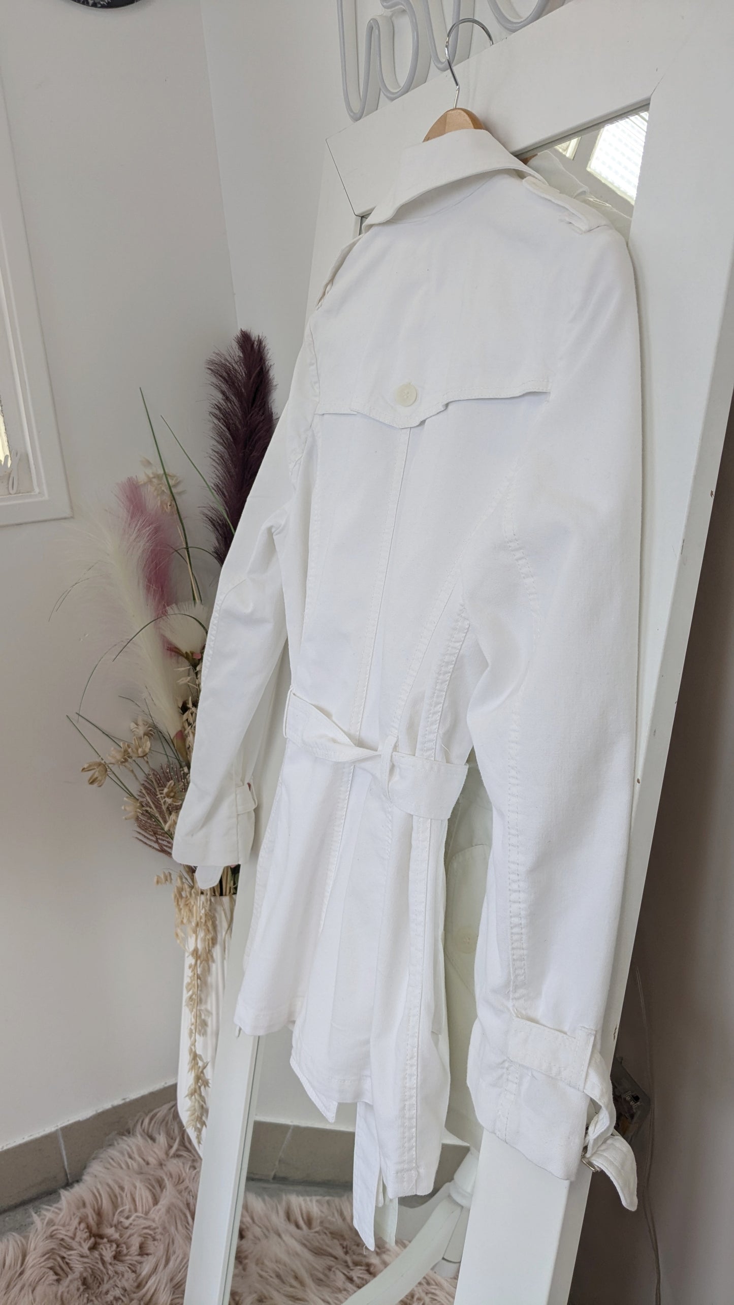 Trench épais blanc - Burton - 40