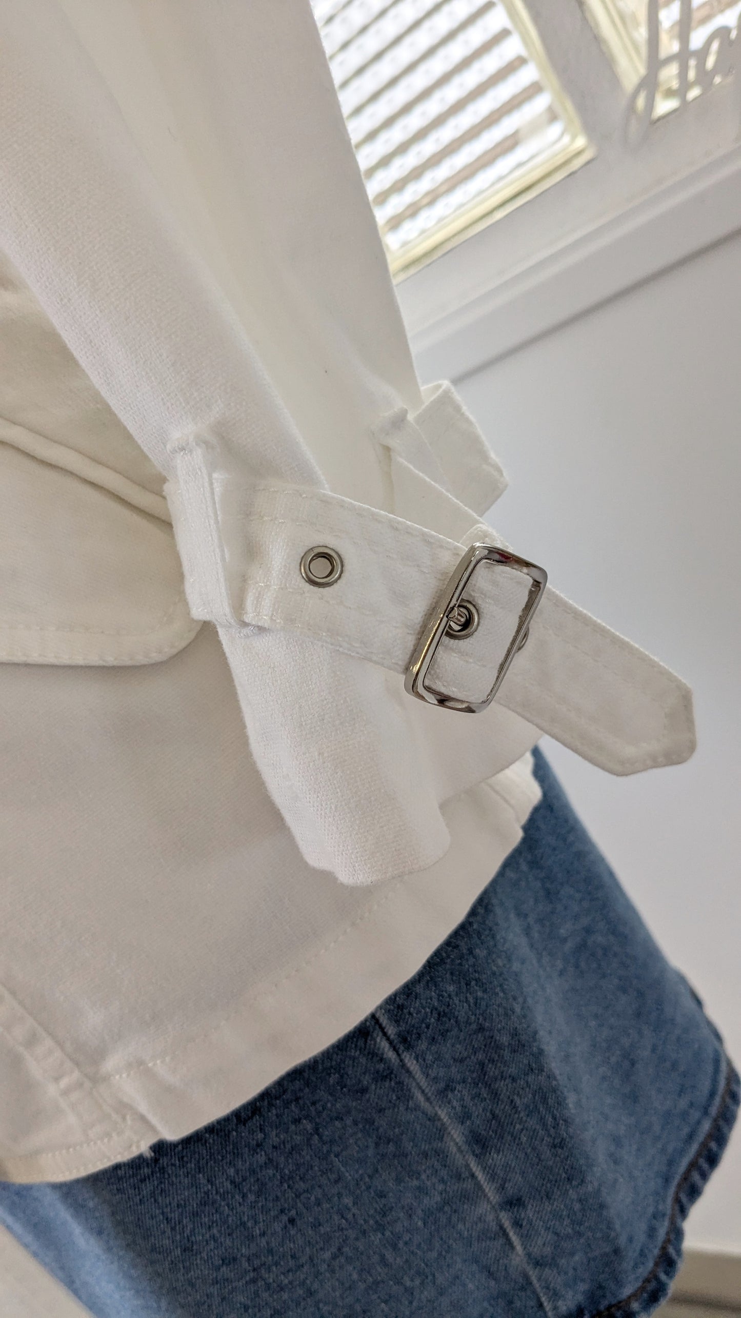 Trench épais blanc - Burton - 40