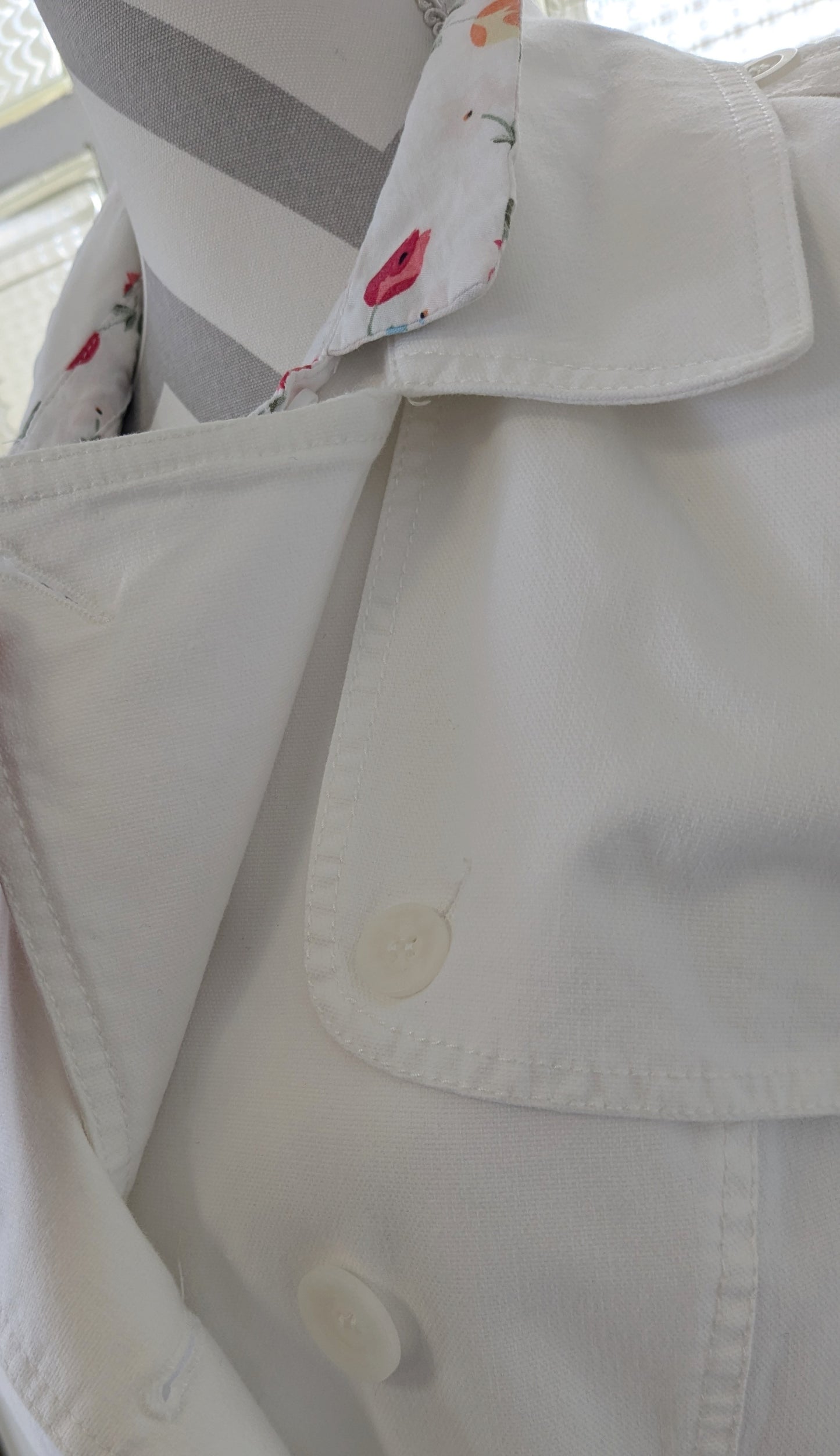Trench épais blanc - Burton - 40