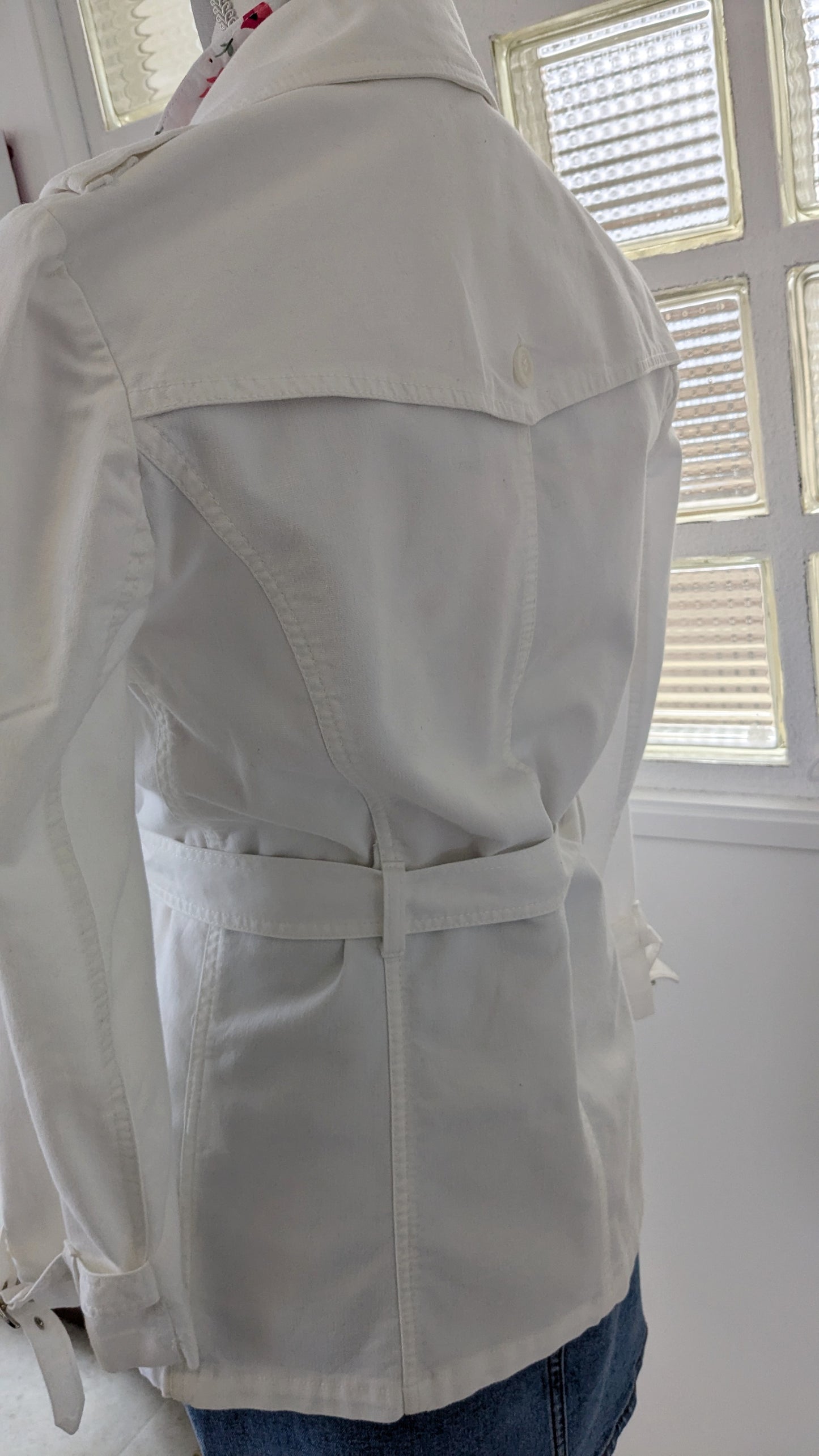 Trench épais blanc - Burton - 40