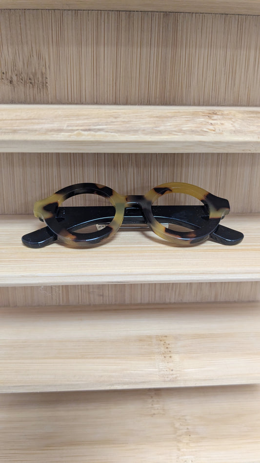 Bijoux Broche lunettes multi-marron - Nude Collection - TU