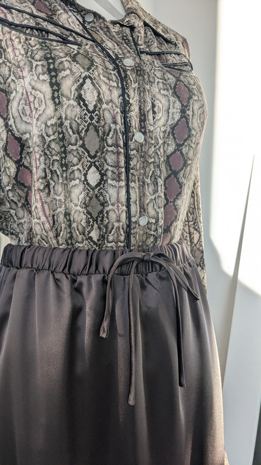 Chemise ethnique violine - Please - 38