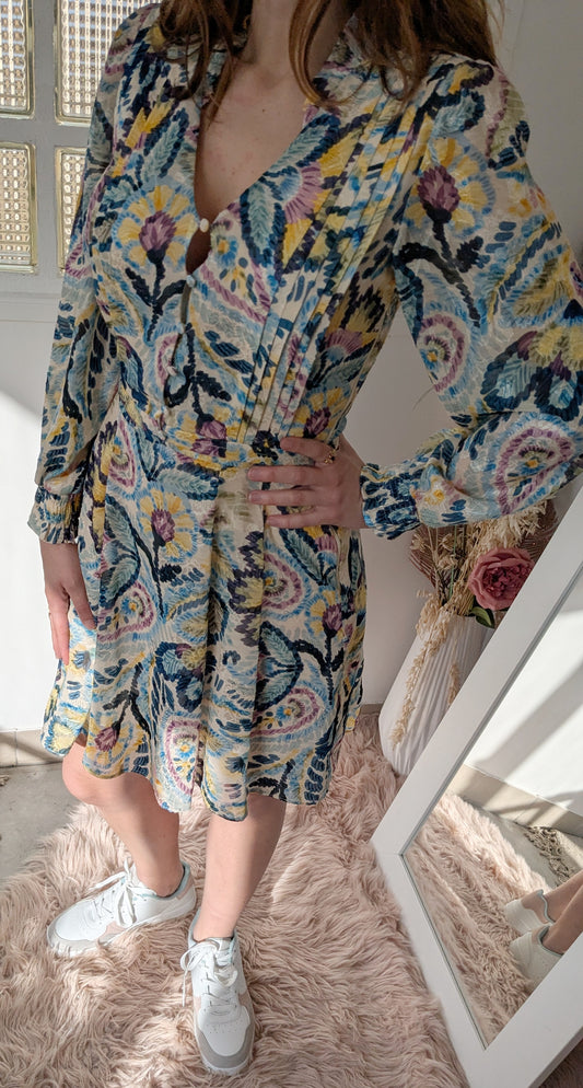 Neuve Robe bohème printemps - Nafnaf - 34