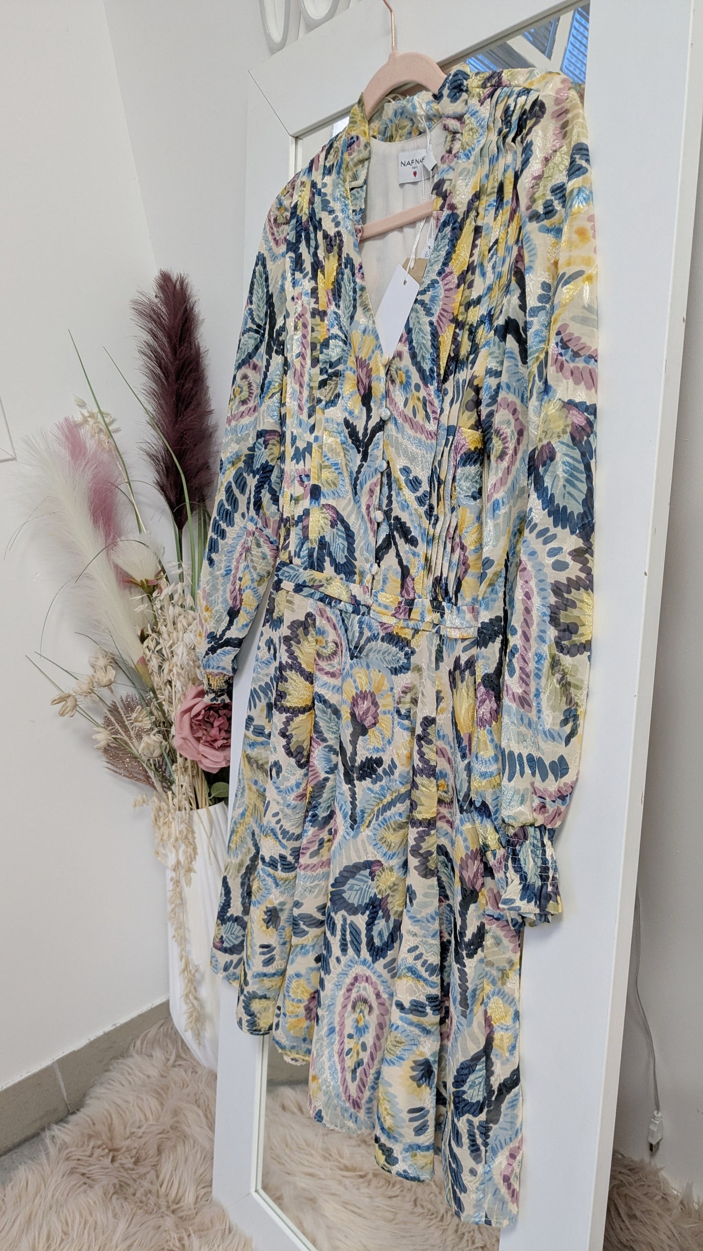 Neuve Robe bohème printemps - Nafnaf - 34