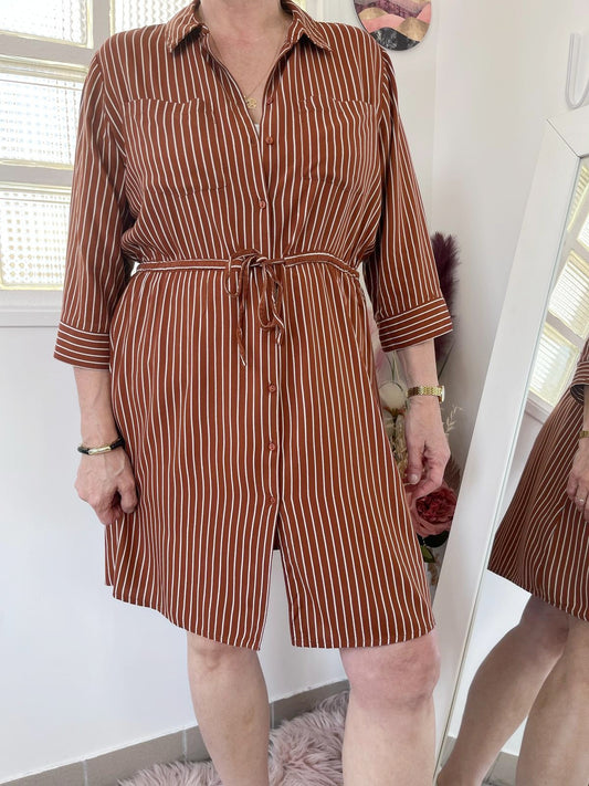 Robe souple rayée - Only - 42