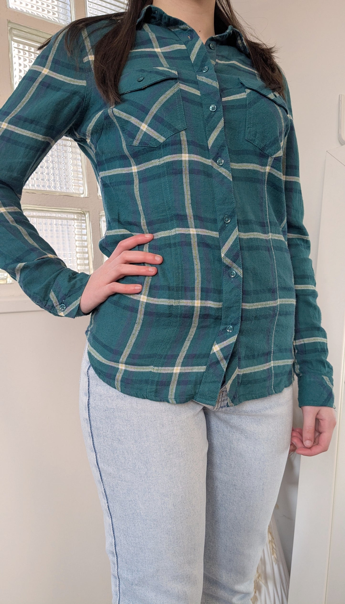 Chemise bûcheron verte - Amisu - 36