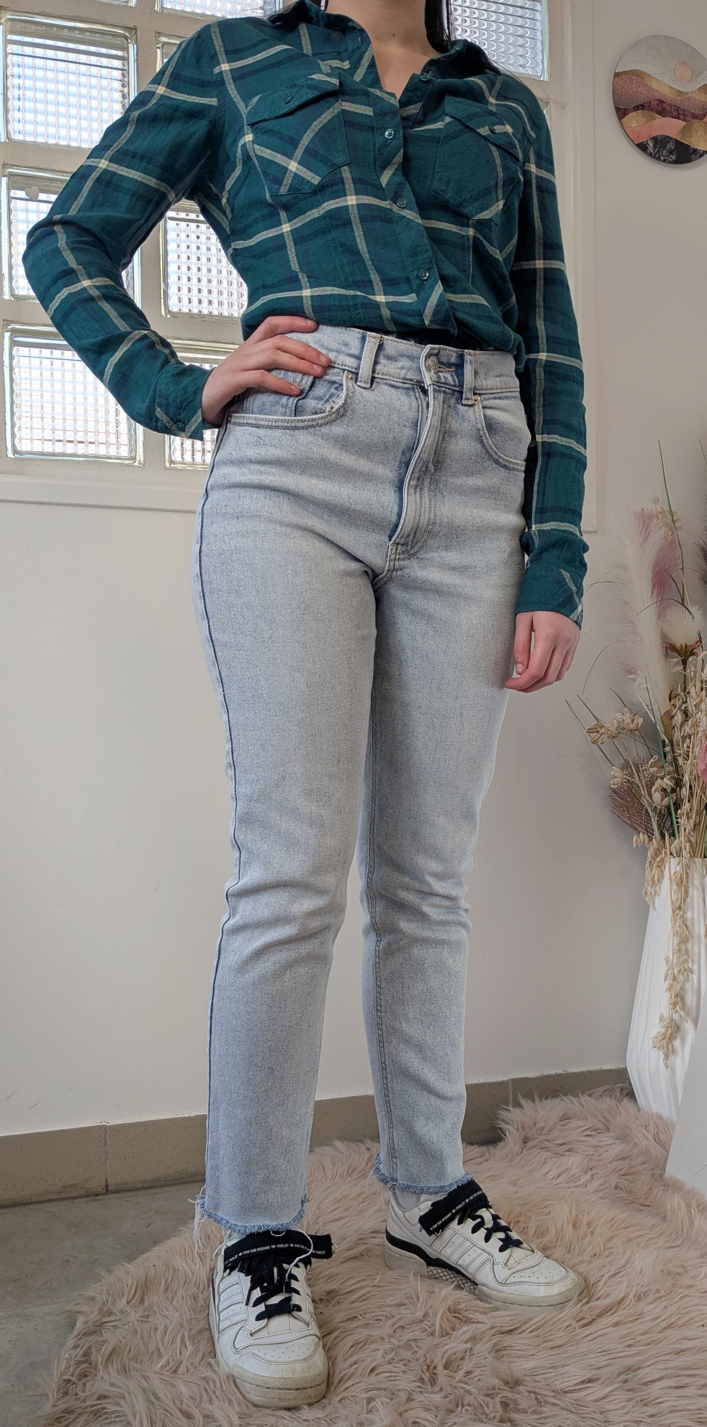 Chemise bûcheron verte - Amisu - 36