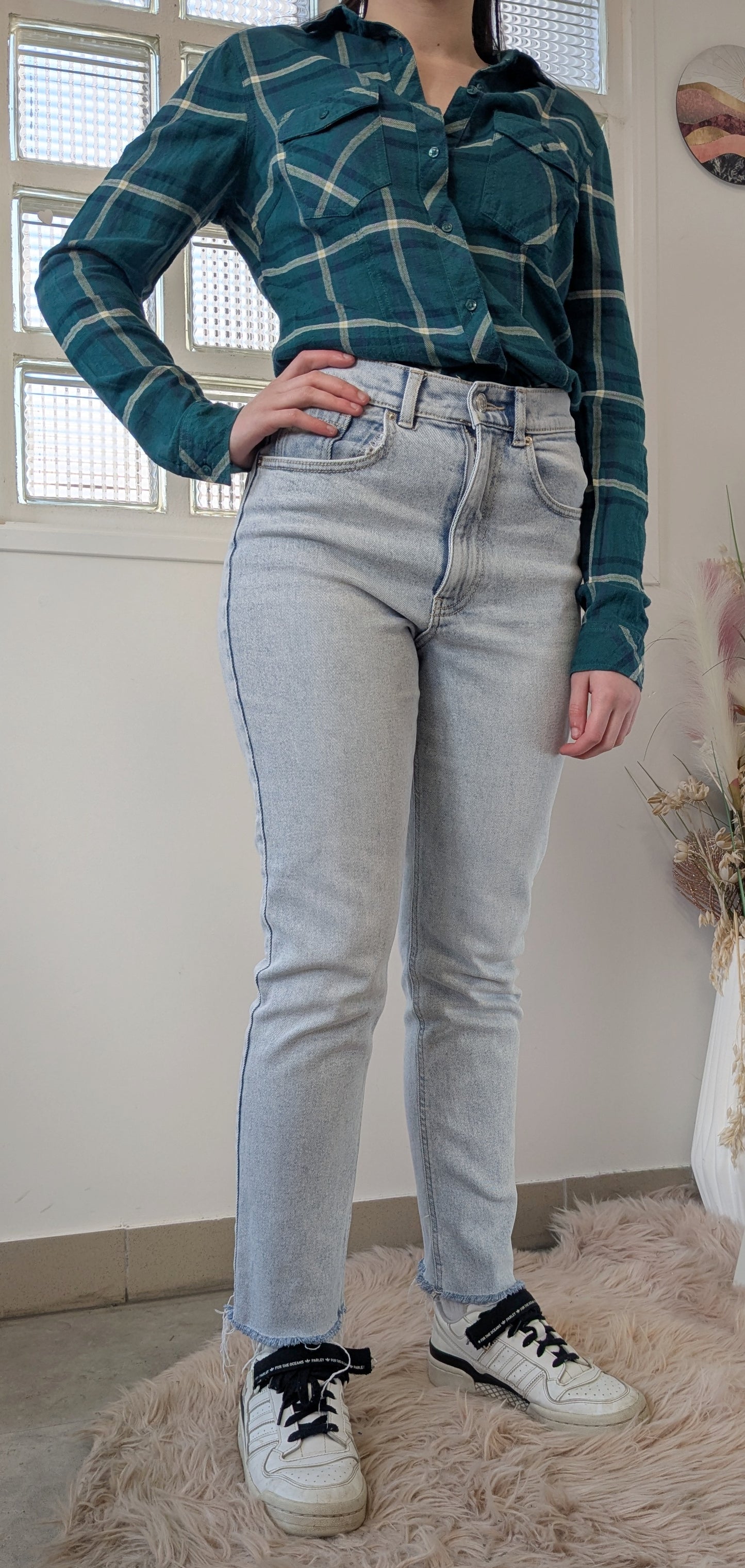 Chemise bûcheron verte - Amisu - 36