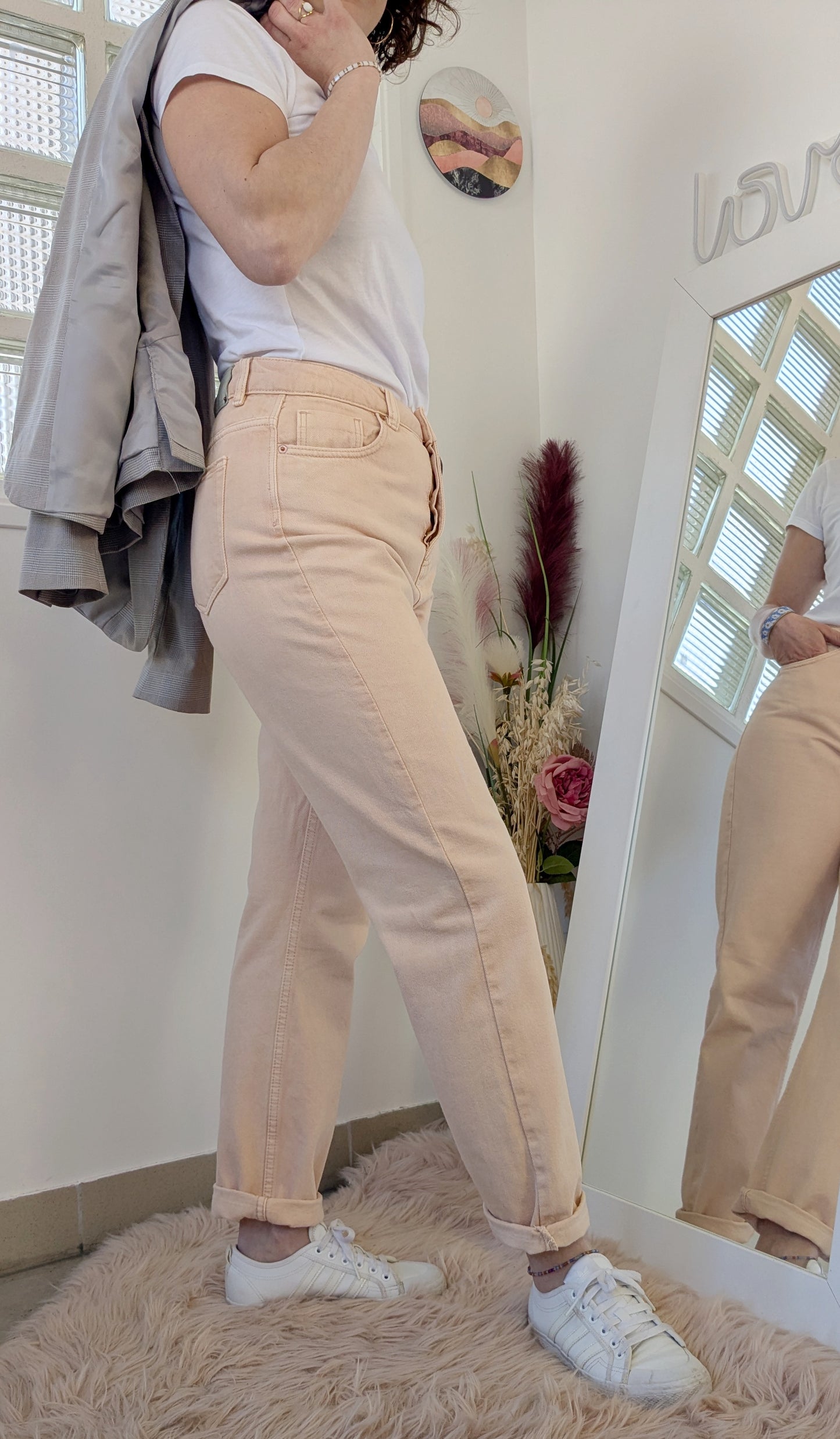 Blazer à carreaux - Zara - 38