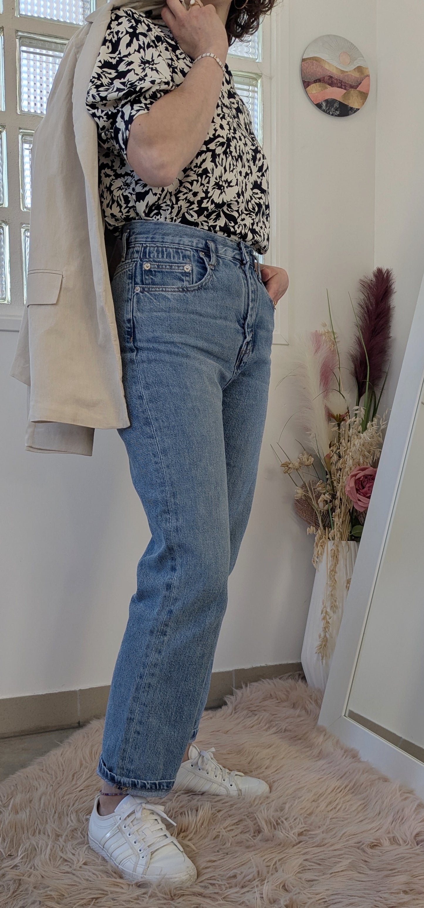Blouse fleurie - H&M - 38