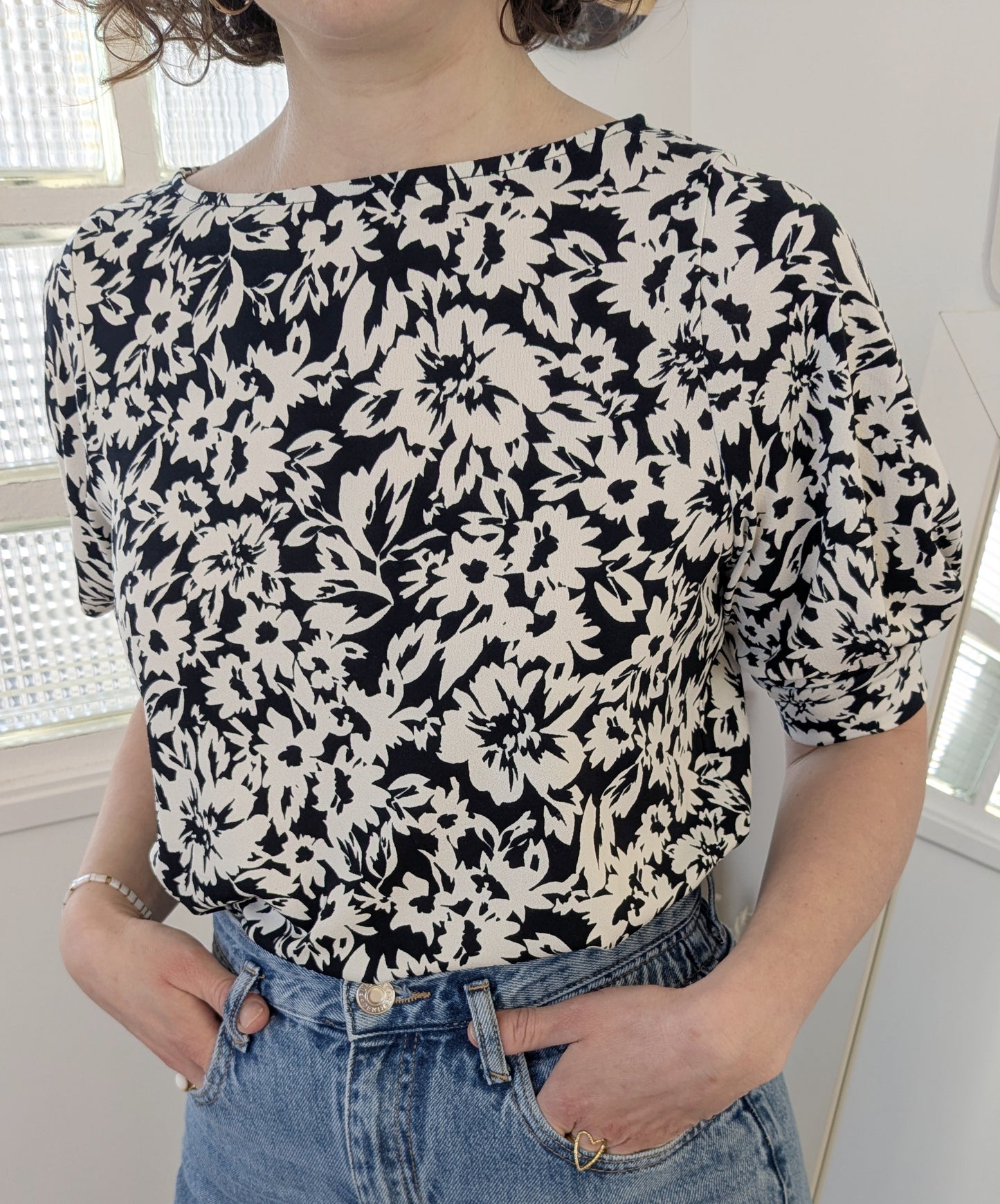Blouse fleurie - H&M - 38