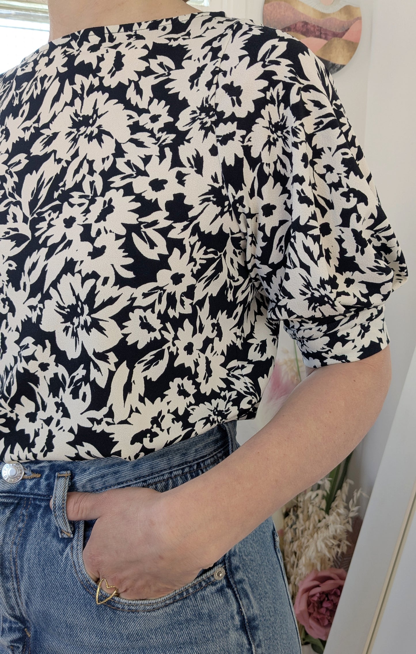 Blouse fleurie - H&M - 38