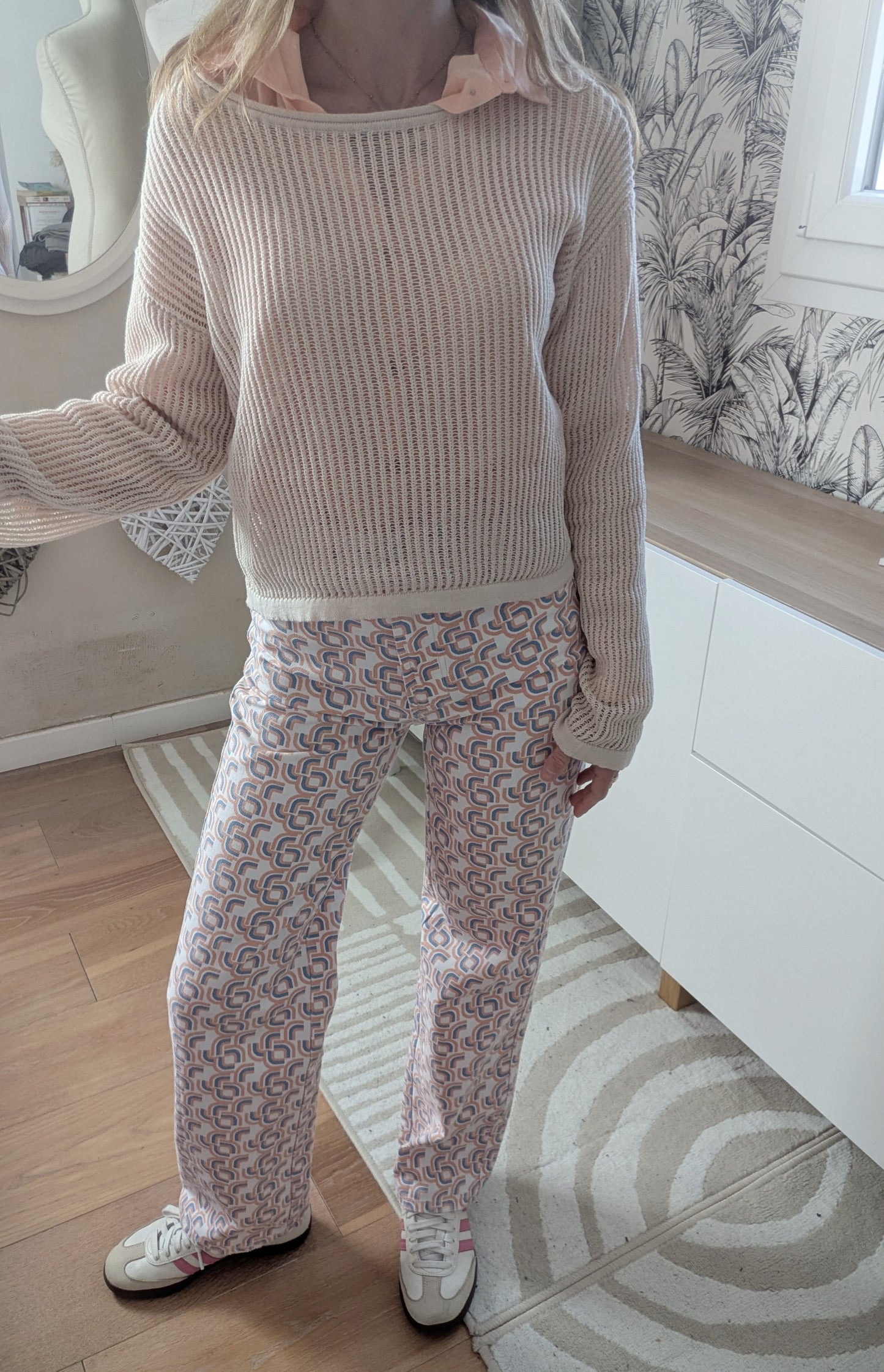 Jeans Wide à motifs - Pimkie - 32