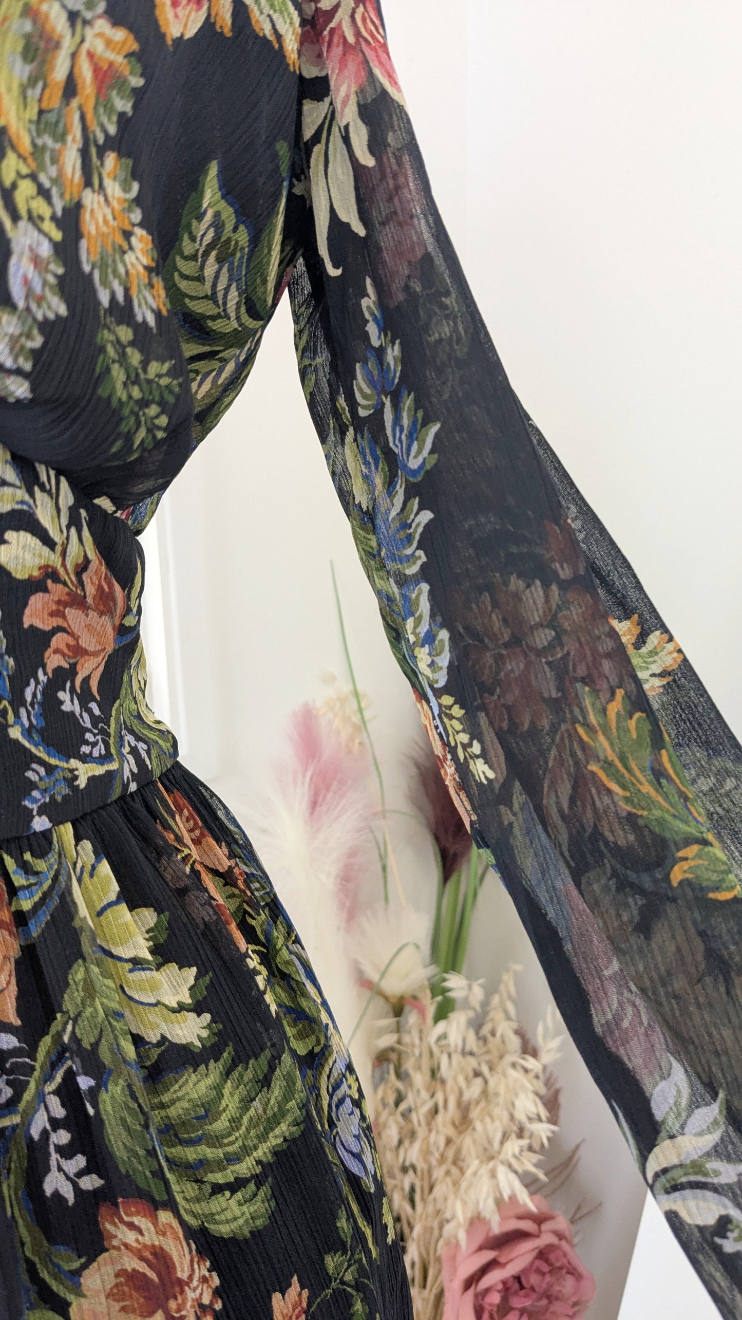 Robe longue fleurie - Mango - 38