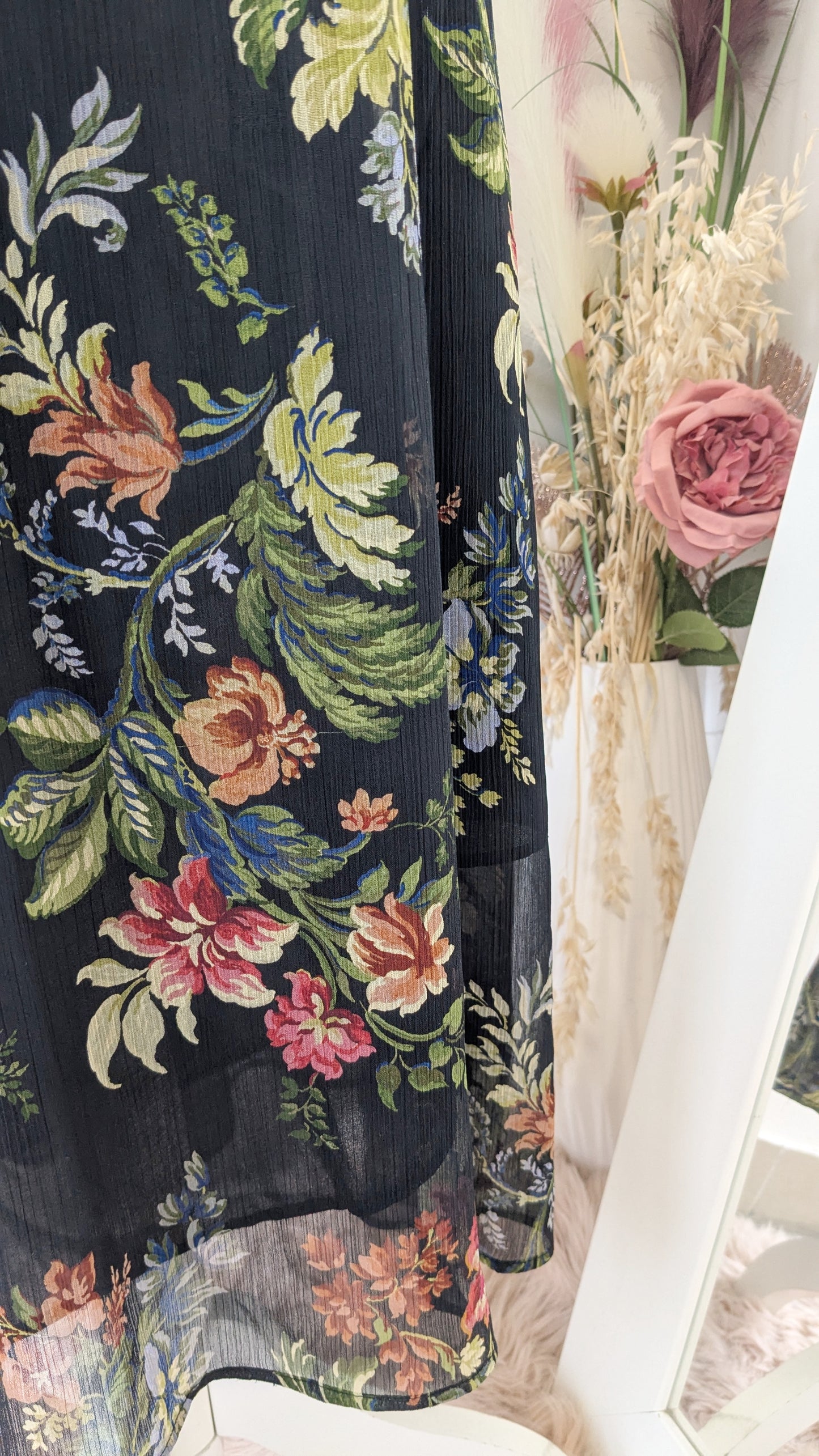 Robe longue fleurie - Mango - 38